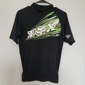 Fox UPF 50 Motocross Themed Shirt Size Large RN #97275 Style #44256